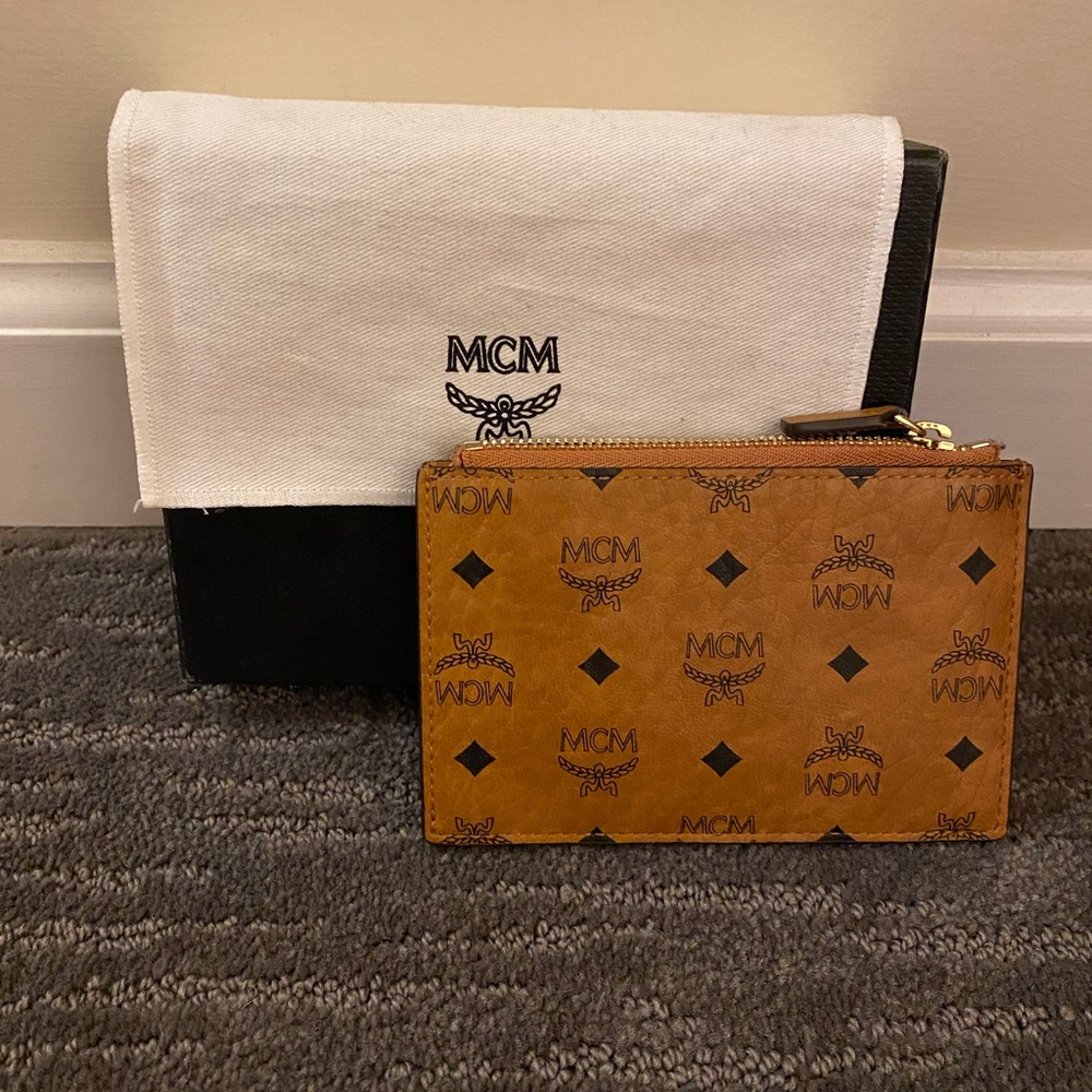 MCM POUCH IN VISETOS ORIGINAL